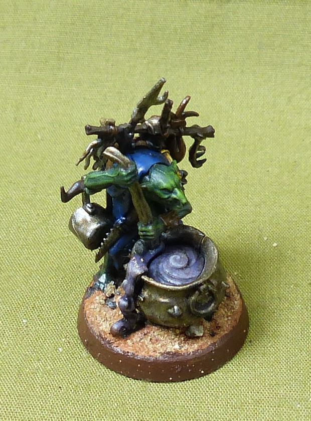 Swampcalla Shaman & Pot-Grot painted - Orruk Warclans - Warhammer AoS #69K