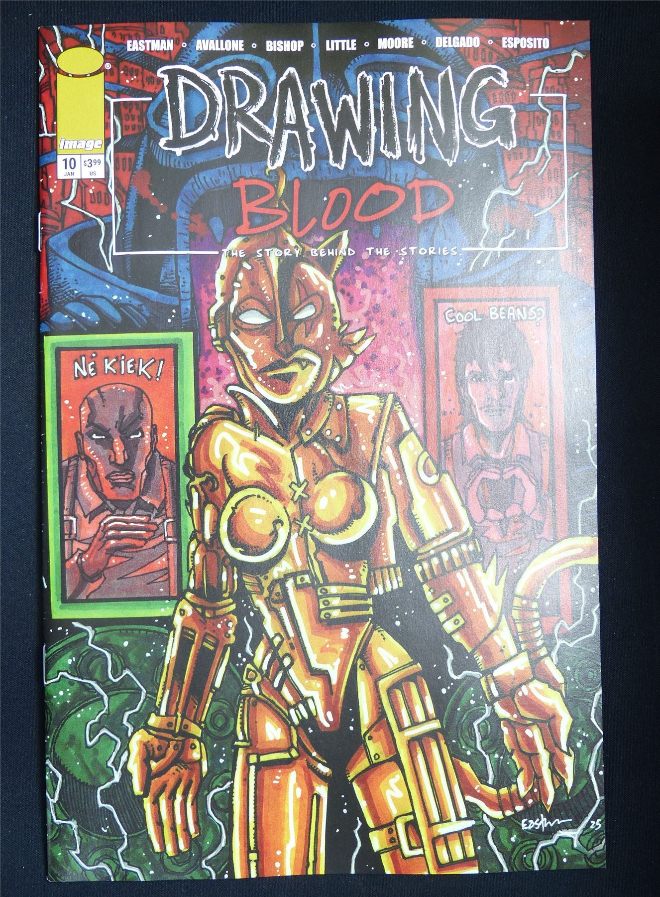 DRAWING Blood #10 - B&B Feb 2026 Image Comic #1WF