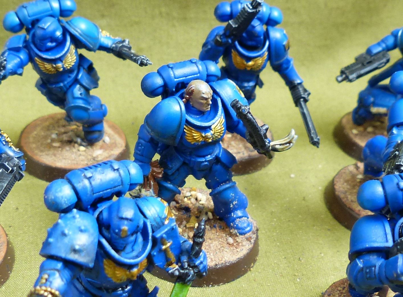 Assault Intercessor Squad painted - Space Marines - Warhammer 40K #6UI