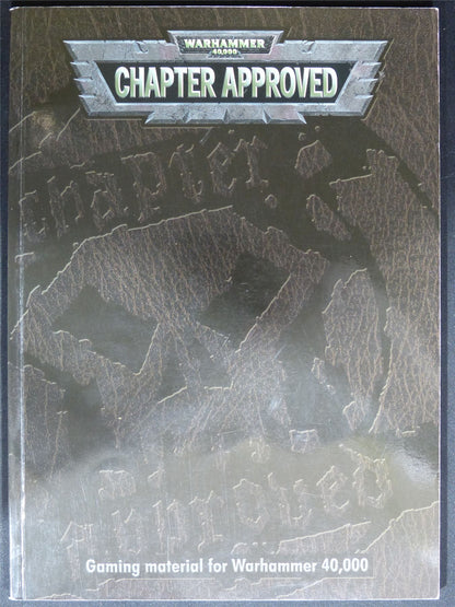 Chapter Approved 2001 Softback - Warhammer 40K #1P2