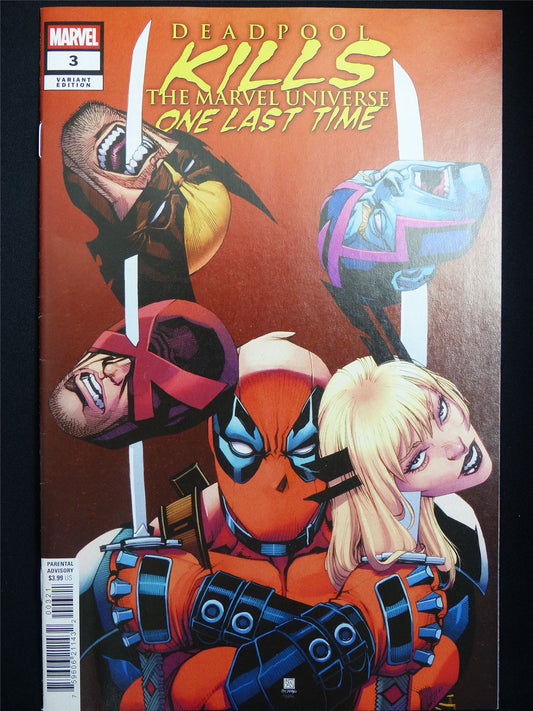 DEADPOOL Kills the Marvel Universe One Last Time #3 Variant - Marvel Comic #3HC