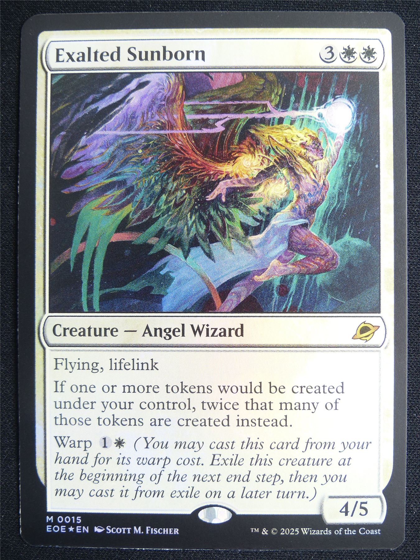 Exalted Sunborn Foil - EOE - Mtg Card #4ME