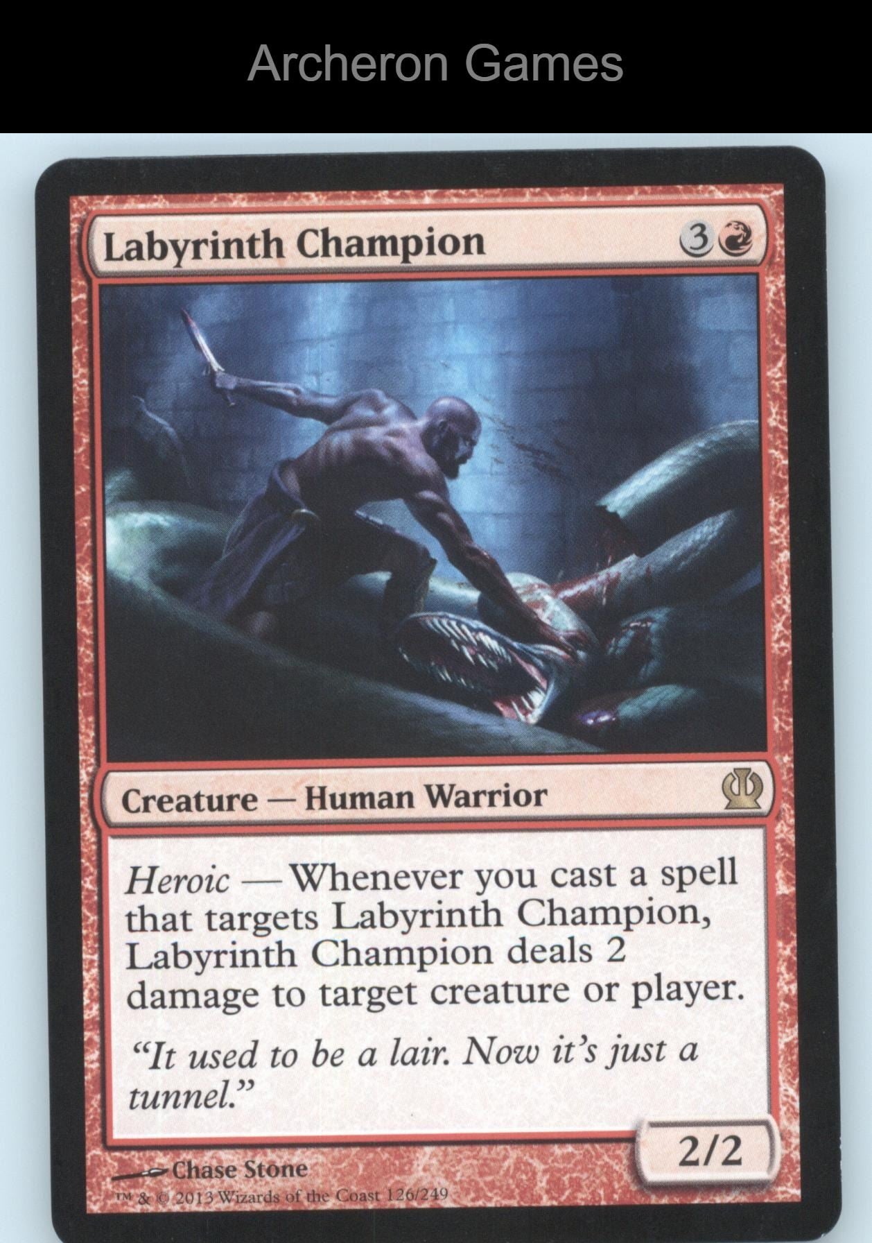 Labyrinth Champion 126 R MTG Card Theros