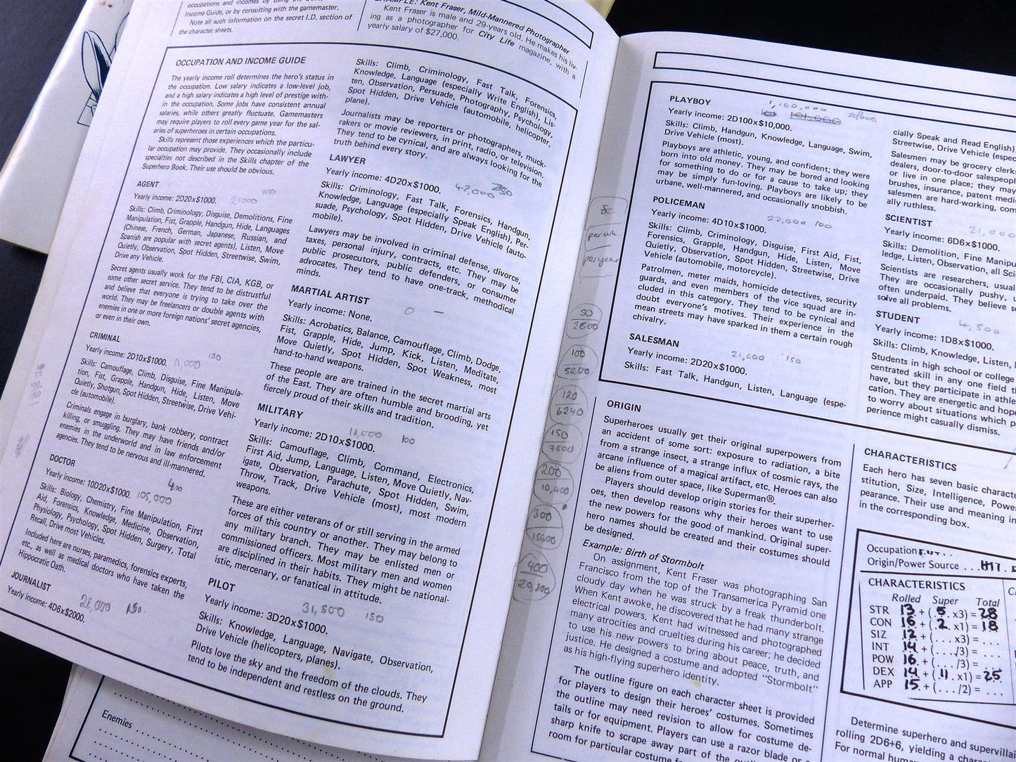 Superworld: Superpowered Roleplaying Game Classic OOP #1XN