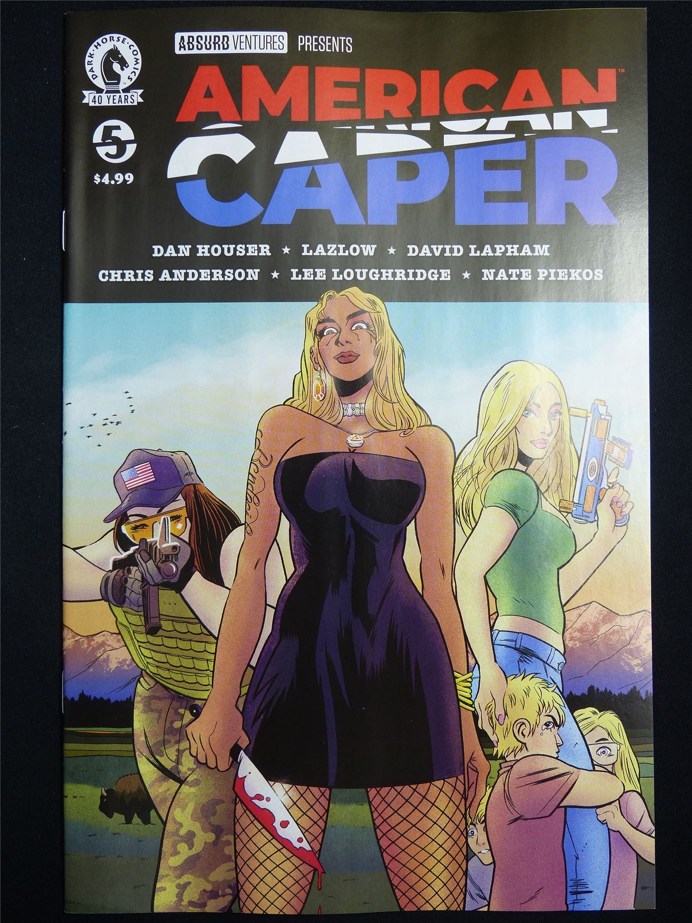 AMERICAN Caper #5 - Mar 2026 Dark Horse Comic #3Y0