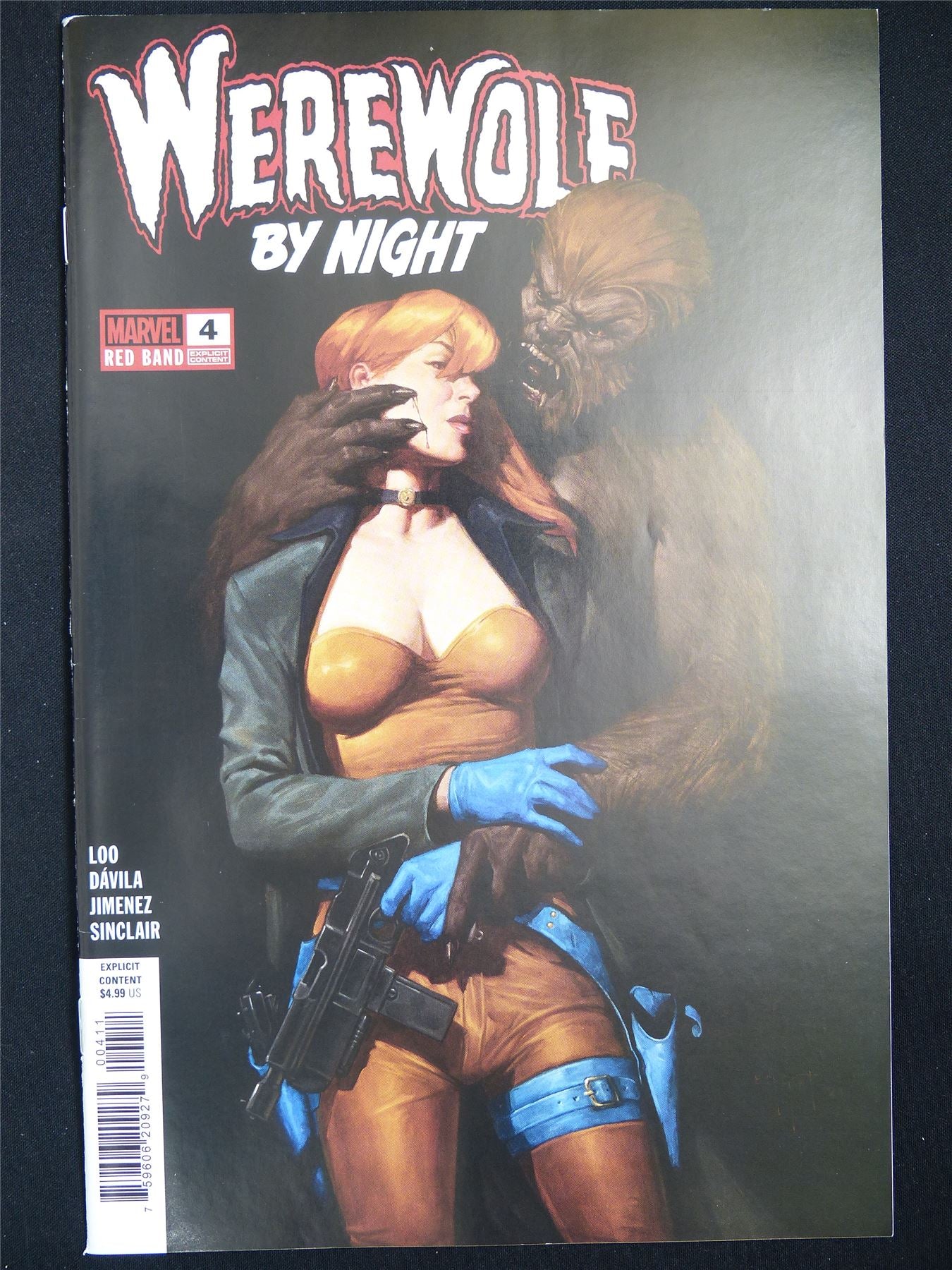 WEREWOLF by Night #4 Red Band - Marvel Comic #1OF