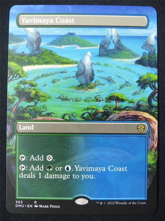 Yavimaya Coast Borderless - DMU - Mtg Card #2E6