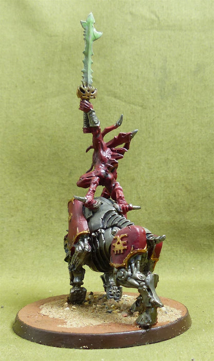 Bloodcrusher Champion set of 1 painted - Chaos Daemons - Warhammer 40K #K2