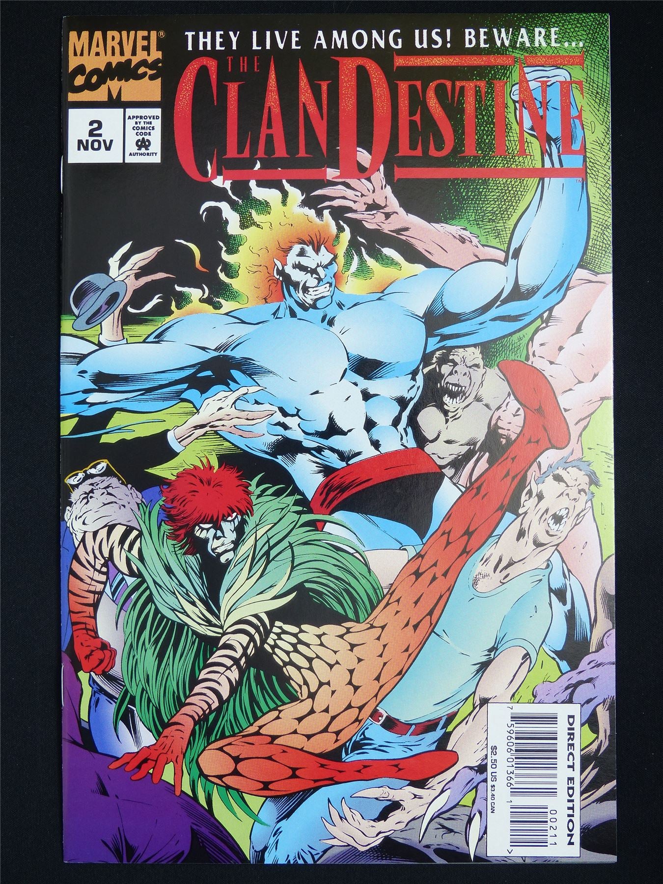 The CLANDESTINE #2 - Marvel Comic #49R