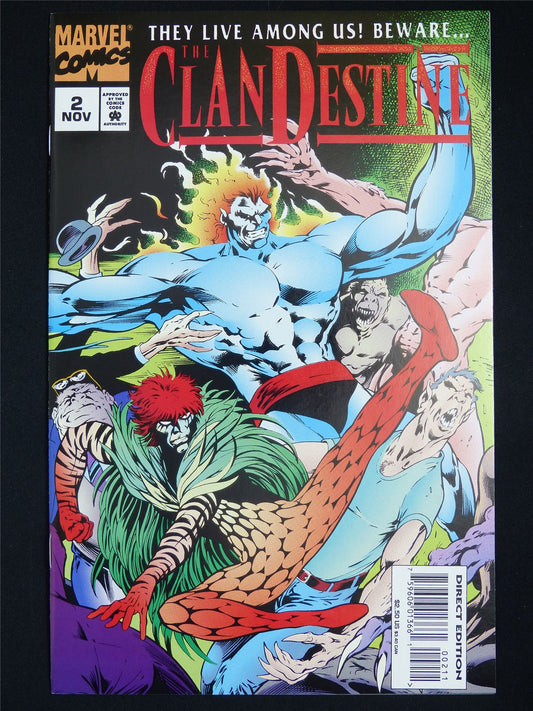 The CLANDESTINE #2 - Marvel Comic #49R