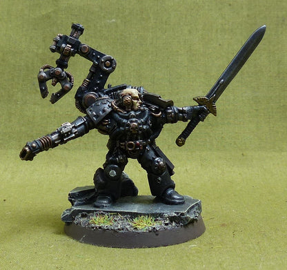 Classic Metal Techmarine OOP painted - Iron Hands - Warhammer Horus Heresy #2QF