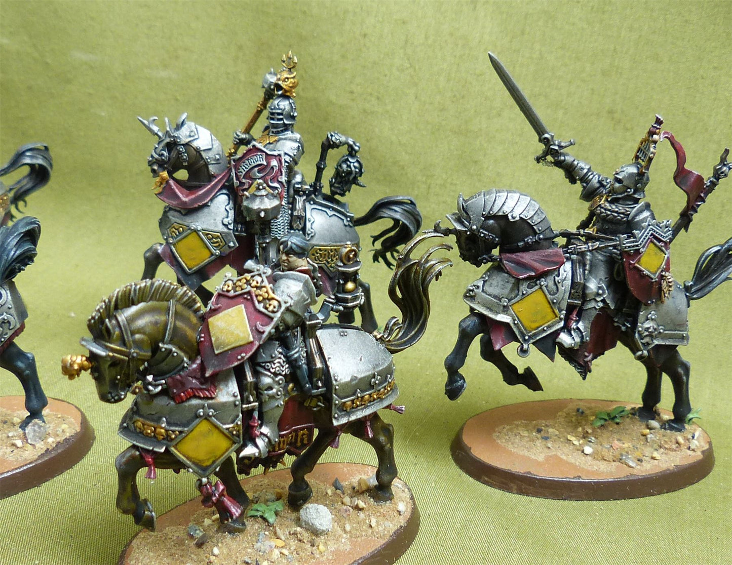 Freeguild Cavaliers painted - Cities of Sigmar - Warhammer AoS #5ZG