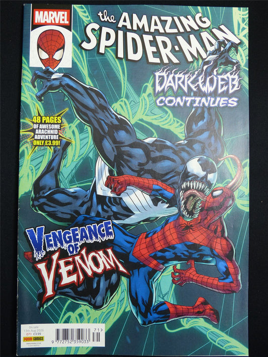The Amazing SPIDER-MAN: Dark Web Continues #71 Cvr A Panini - Marvel Comic #3VN