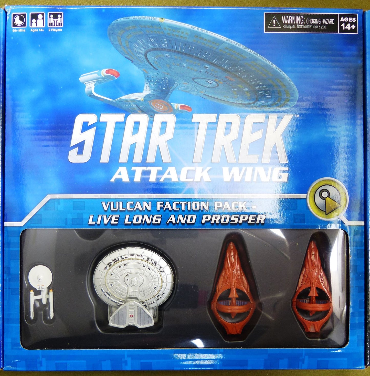 Star Trek Attack Wing: Vulcan Faction Pack: Live Long and Prosper - Miniatures Games #3AZ