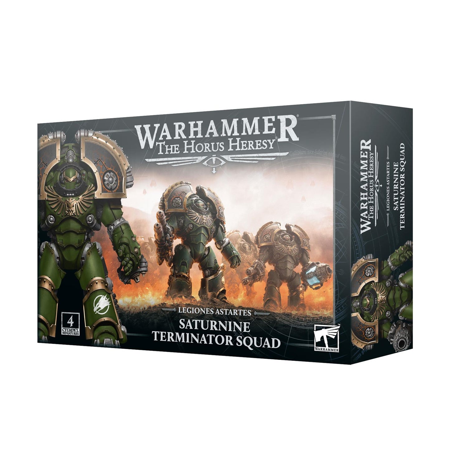 Saturnine Terminator Squad - Legiones Astartes - Warhammer Horus Heresey Available from 16/08/2025