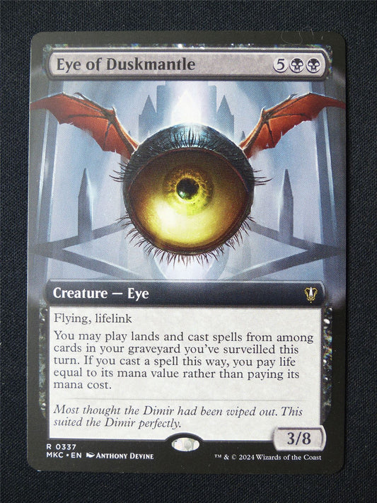 Eye of Duskmantle Extended Art - MKC - Mtg Card #3E2