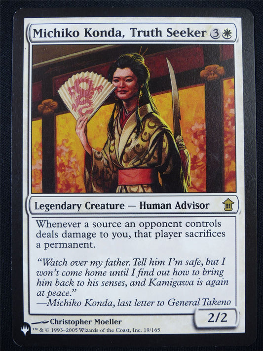 Michiko Konda Truth Seeker - SOK - Mtg Card #17V