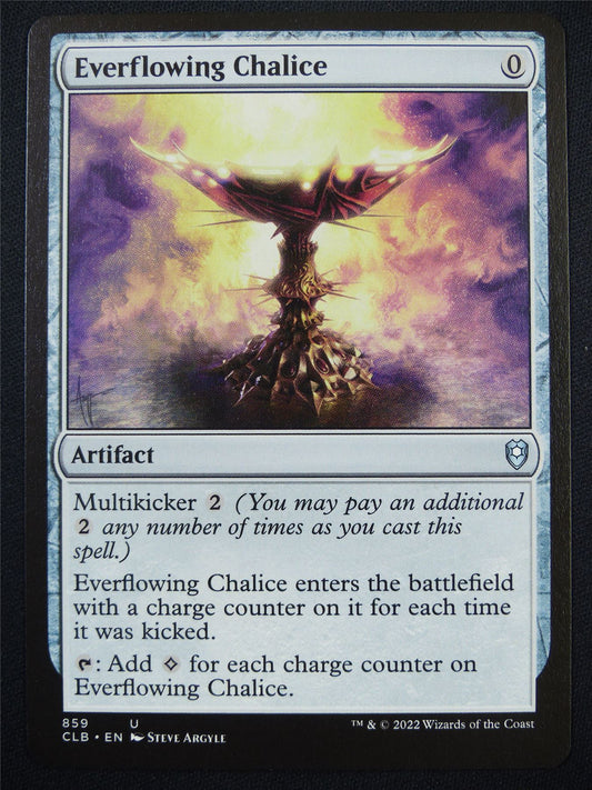 Everflowing Chalice - CLB - Mtg Card #5HJ