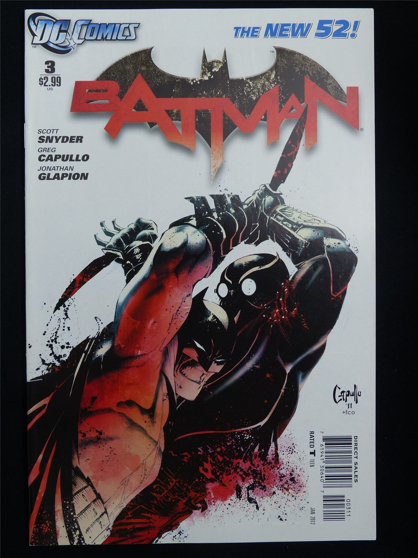 BATMAN #3 new 52! - DC Comic #37A