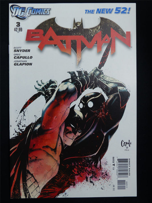 BATMAN #3 new 52! - DC Comic #37A