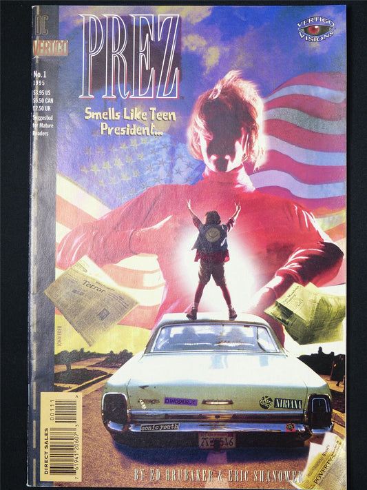 PREZ #1 - B&B DC Vertigo Comic #19Y