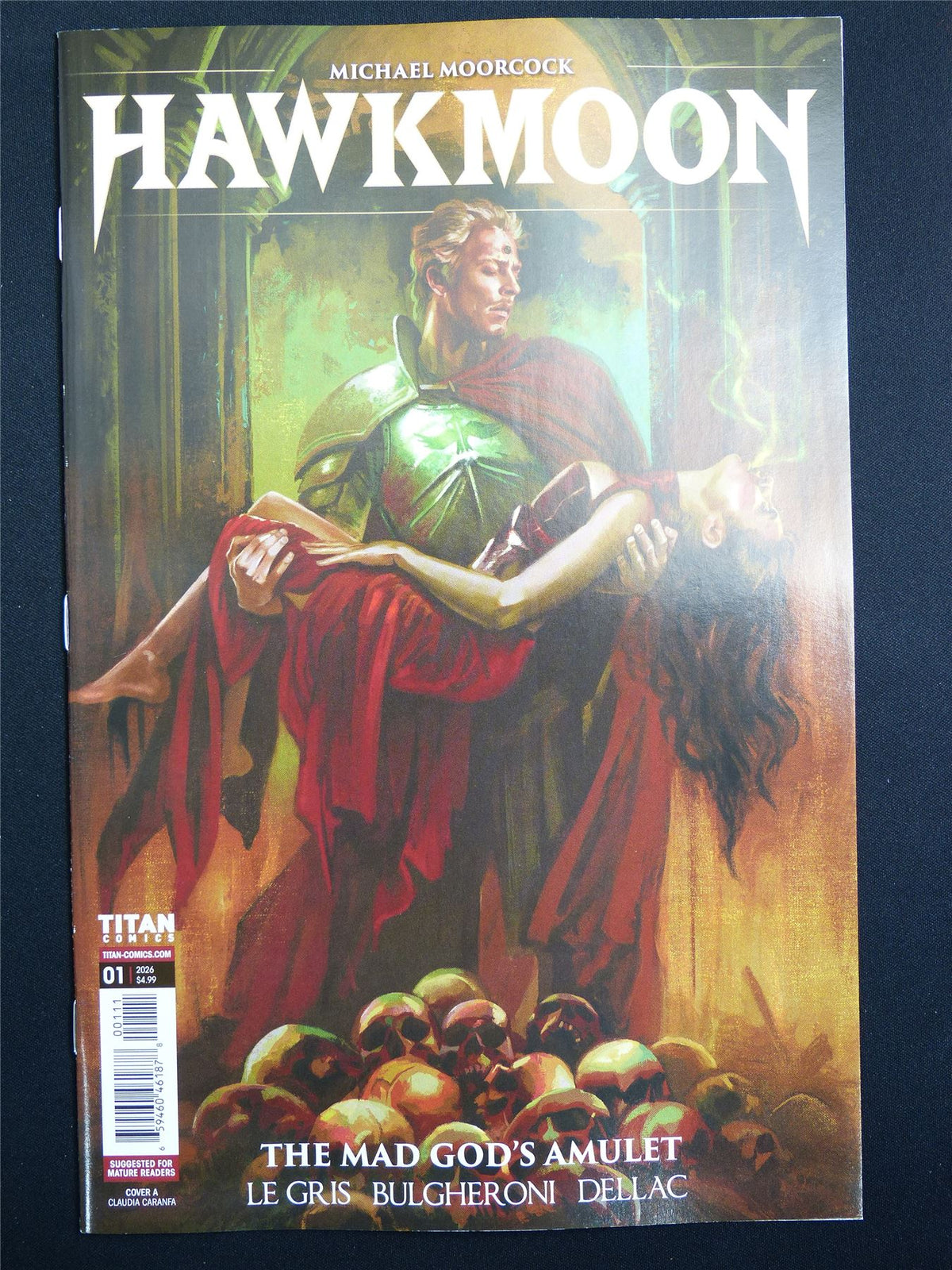HAWKMOON: The Mad God's Amulet #1 Cvr A - Oct 2026 Titan Comic #4U6