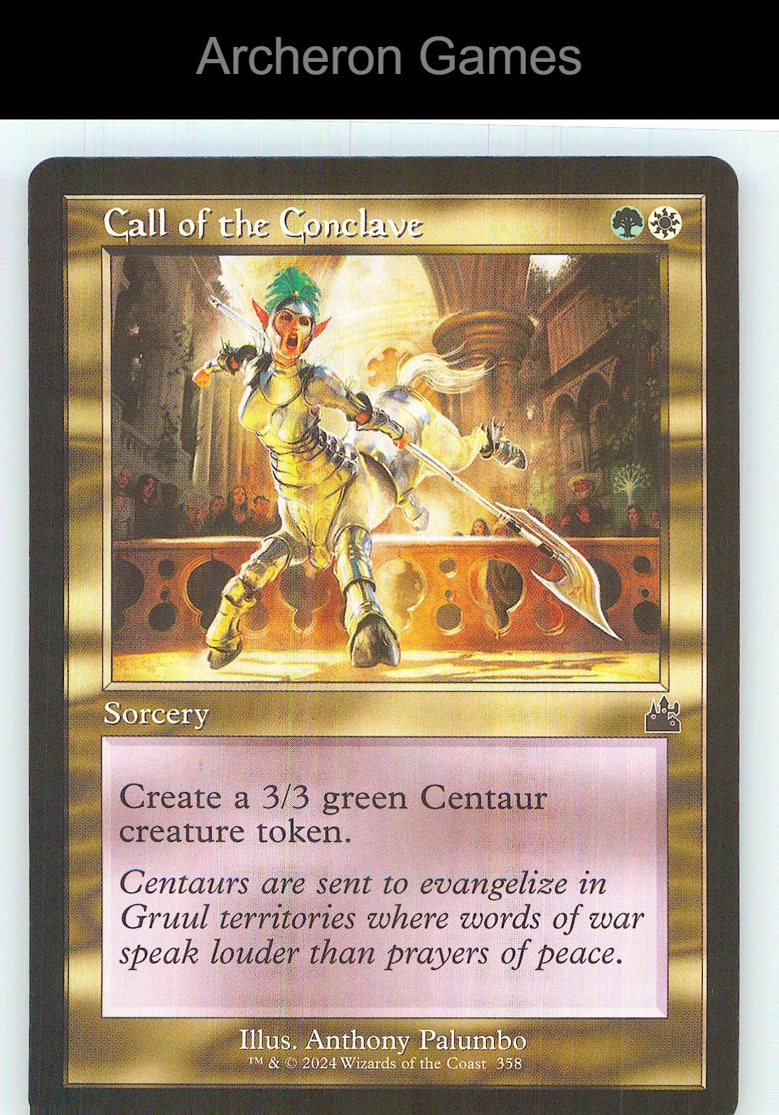 Call of the Conclave (Retro Frame) RVR 358 C MTG Card NM/EX+