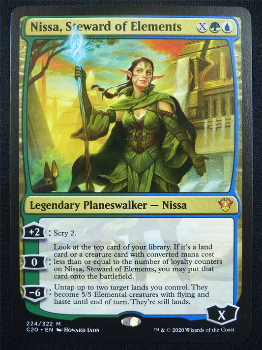 Nissa Steward of Elements - C20 - Mtg Card #T7