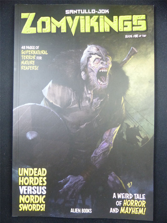 ZOMVIKINGS #1 - Feb 2024 Alien Books Comic #35J