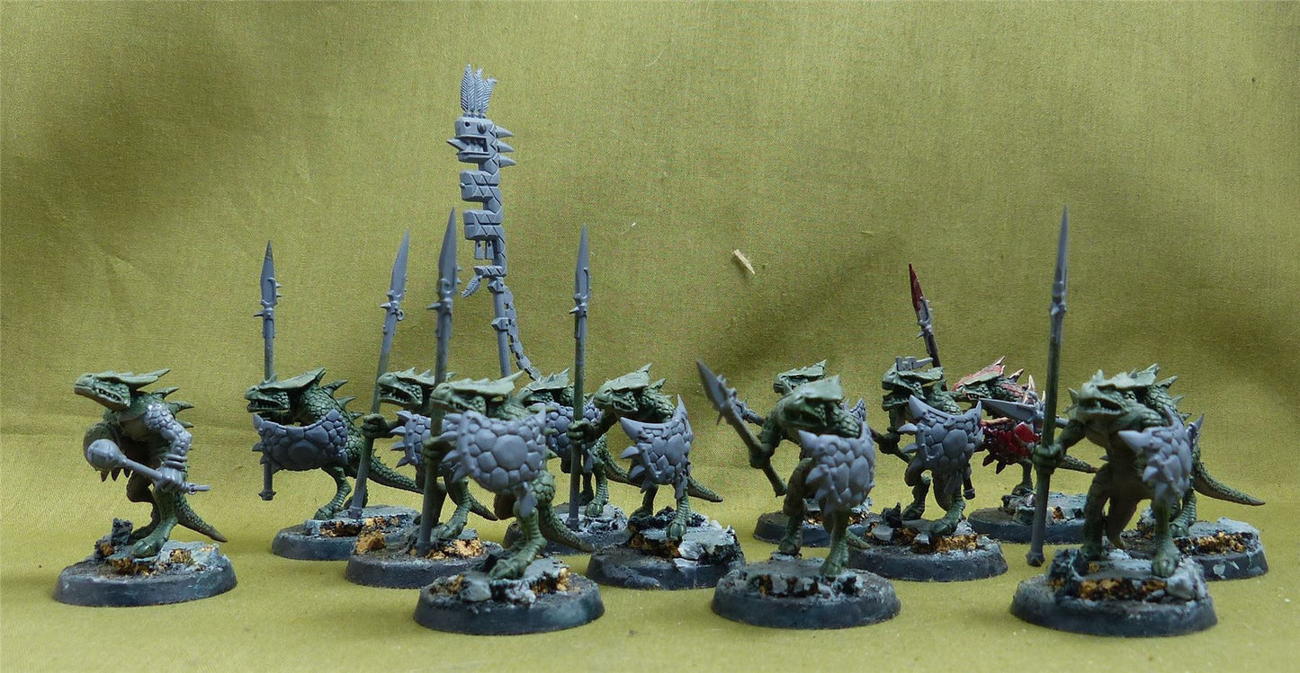 Saurus Warriors set of 12 - Seraphon - Warhammer AoS #1GI