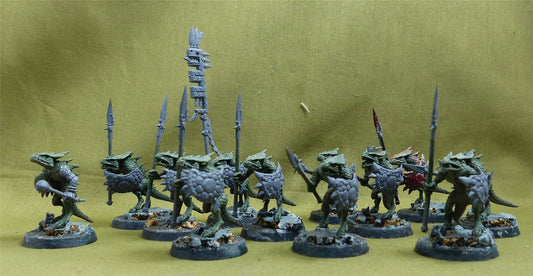 Saurus Warriors set of 12 - Seraphon - Warhammer AoS #1GI