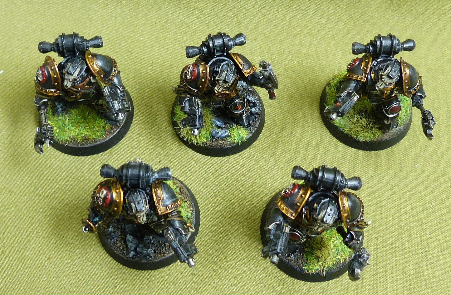 Deathsworn Pack painted - Space Wolves - Warhammer Horus Heresy #4XK