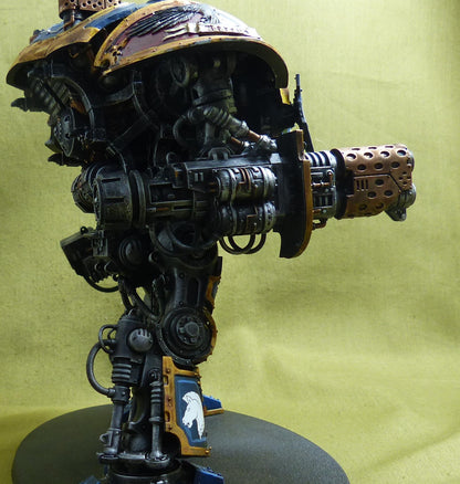 Imperial Knight with Forgeworld Shoulder Pads painted - Warhammer 40K #Z8