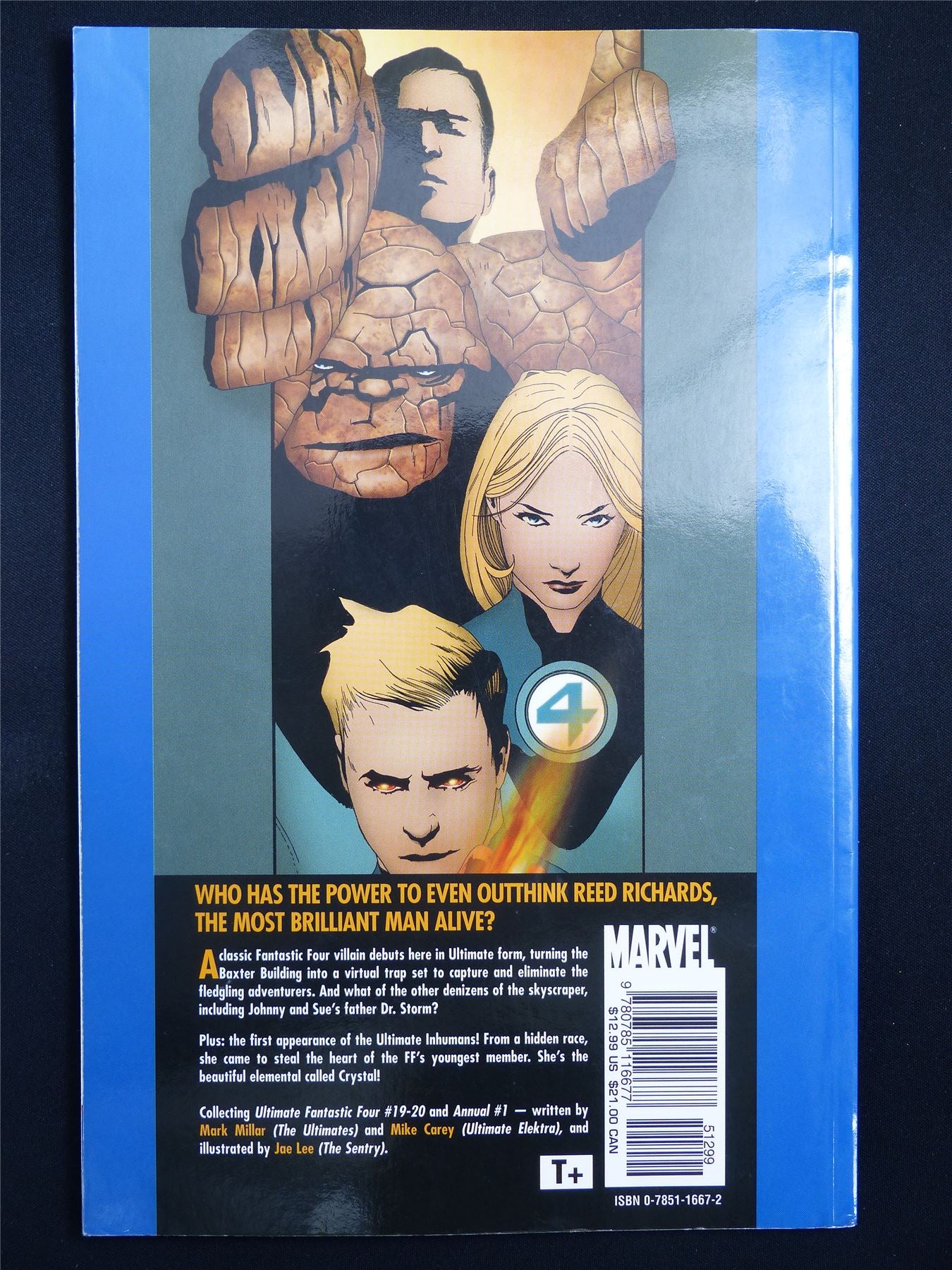 Ultimate Fantastic Four vol 4: Inhuman - Marvel Graphic Softback #2VY