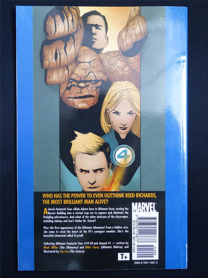 Ultimate Fantastic Four vol 4: Inhuman - Marvel Graphic Softback #2VY