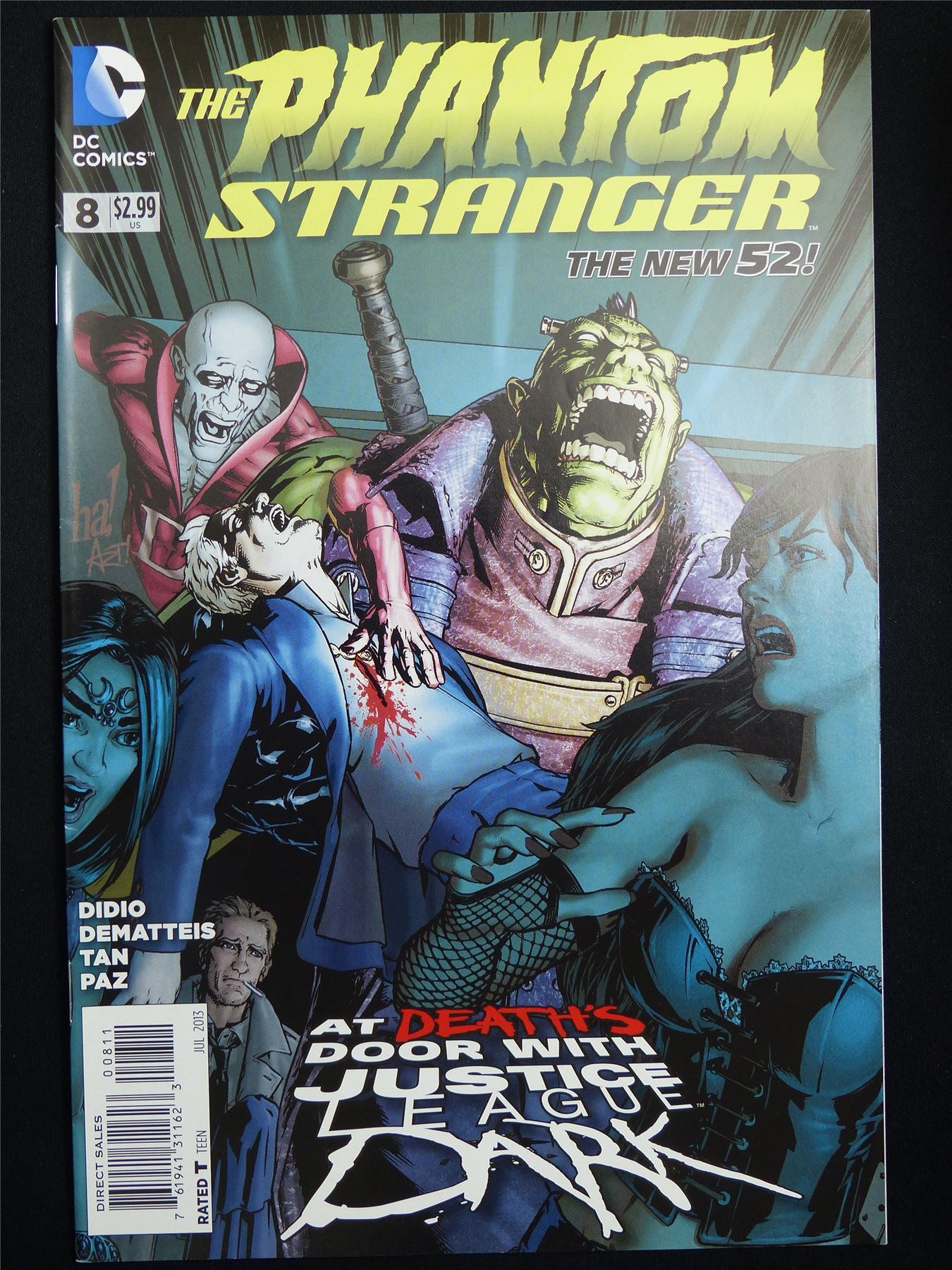 The PHANTOM Stranger #8 new 52! - DC Comic #3LU