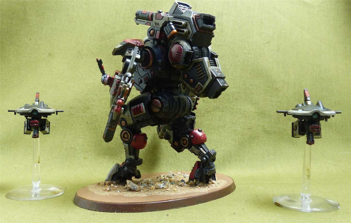 XV95 Ghostkeel Battlesuit painted - Tau Empire - Warhammer 40K #Y7