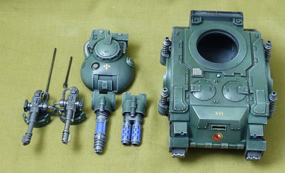 Deimos Pattern Predator Battle Tank Painted - Sons of Horus - Warhammer Horus Heresy #BF