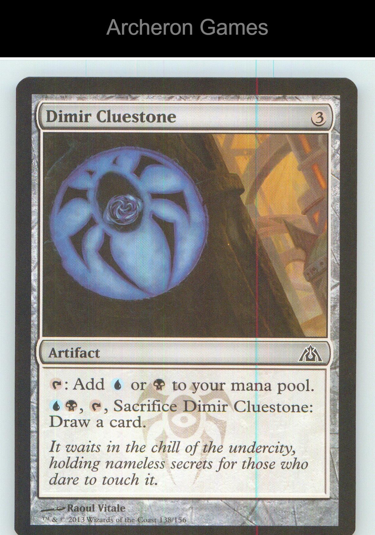 Dimir Cluestone DGM 138 C MTG Card NM/EX+