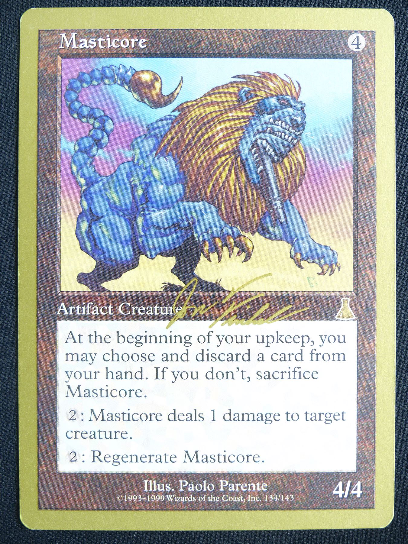 Masticore Gold Border - UDS - Mtg Card #23V