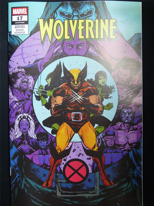 WOLVERINE #17 Doom Homage Variant - B&B May 2026 Marvel Comic #3CZ