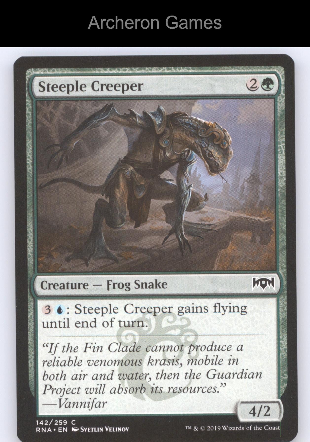 Steeple Creeper 142 C MTG Card Ravnica Allegiance