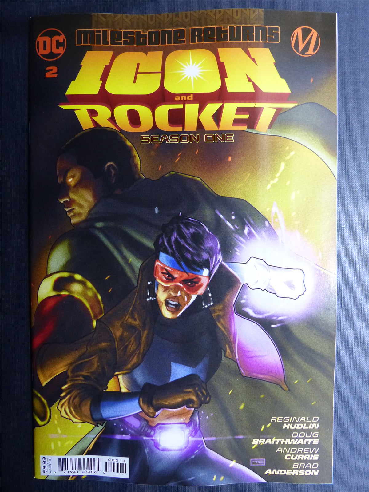 ICON and Rocket Season one #2 - Oct 2021 - DC Comics #23R