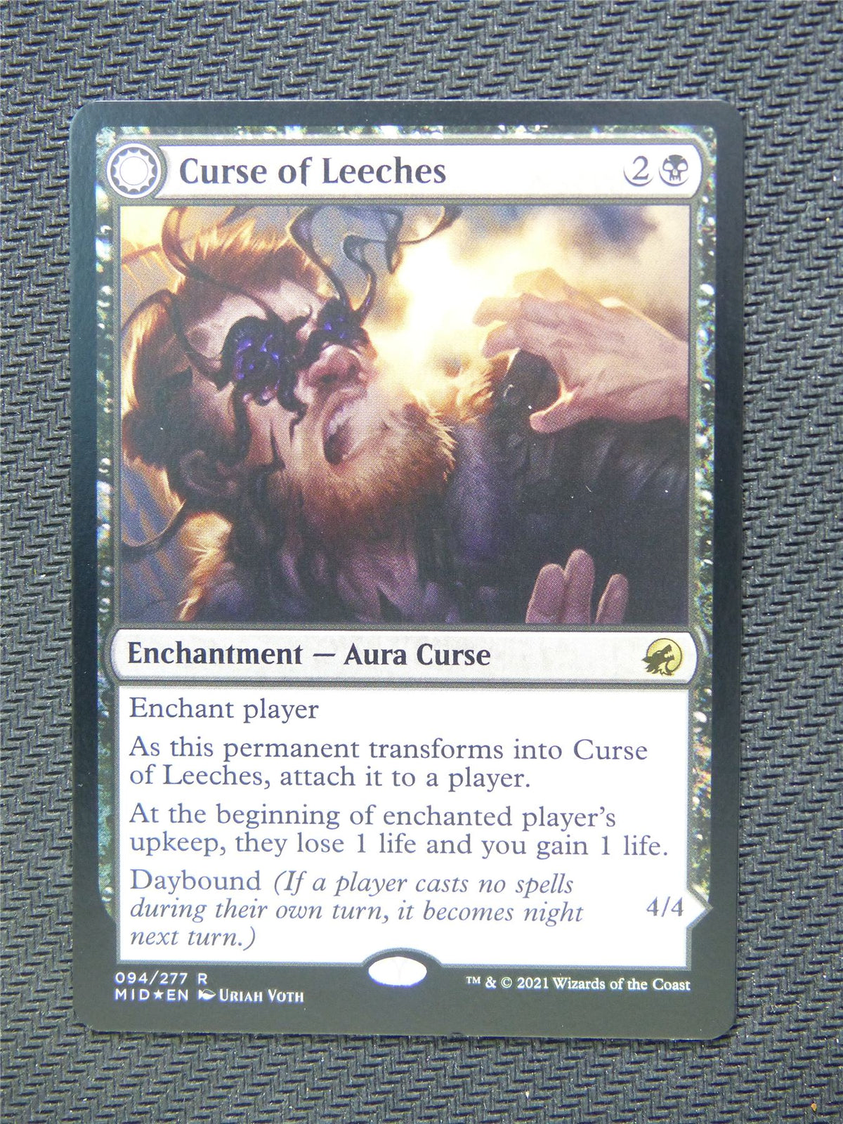 Curse of Leeches Foil - Innistrad - Mtg Card #3IA
