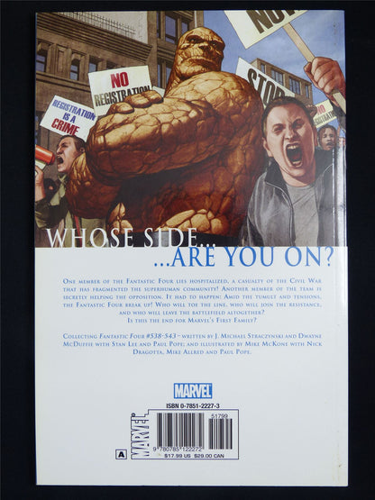 Civil War: Fantastic Four - Marvel Graphic Softback #48E