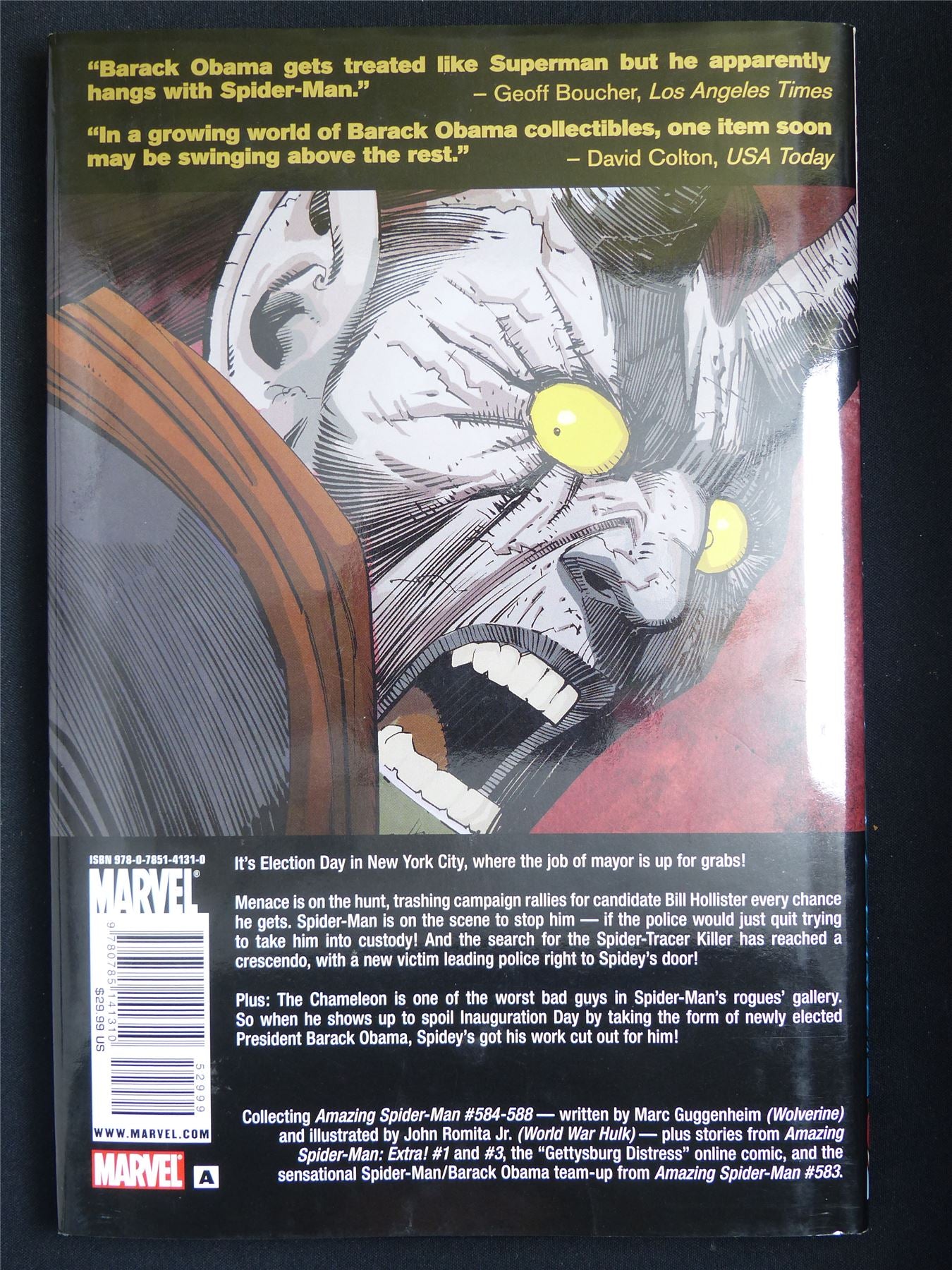 The Amazing Spider-Man: Election Day - Marvel Graphic Hardback #47D