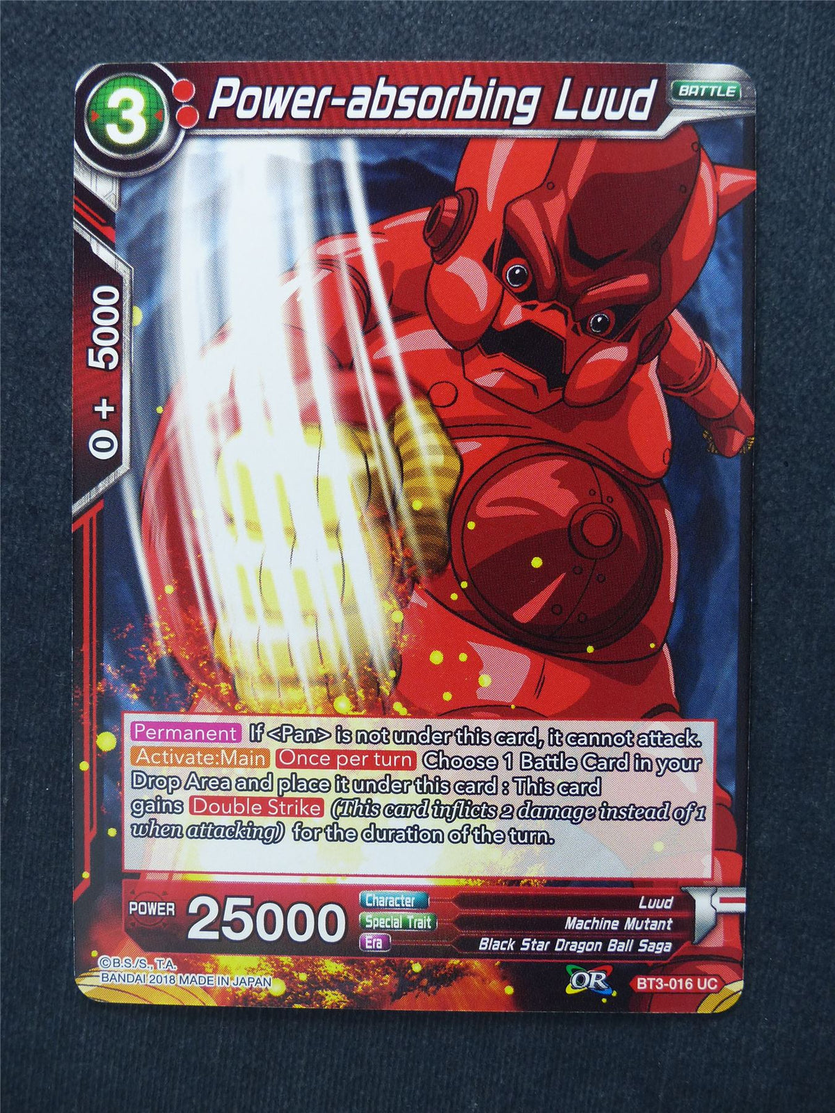 Power-Absorbing Luud - Dragon Ball Super Cards #F2