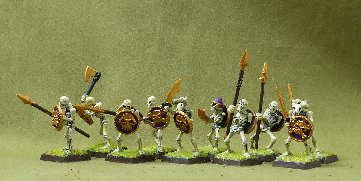 Classic Skeletons painted - Undead - Warhamer Fantasy #4W0