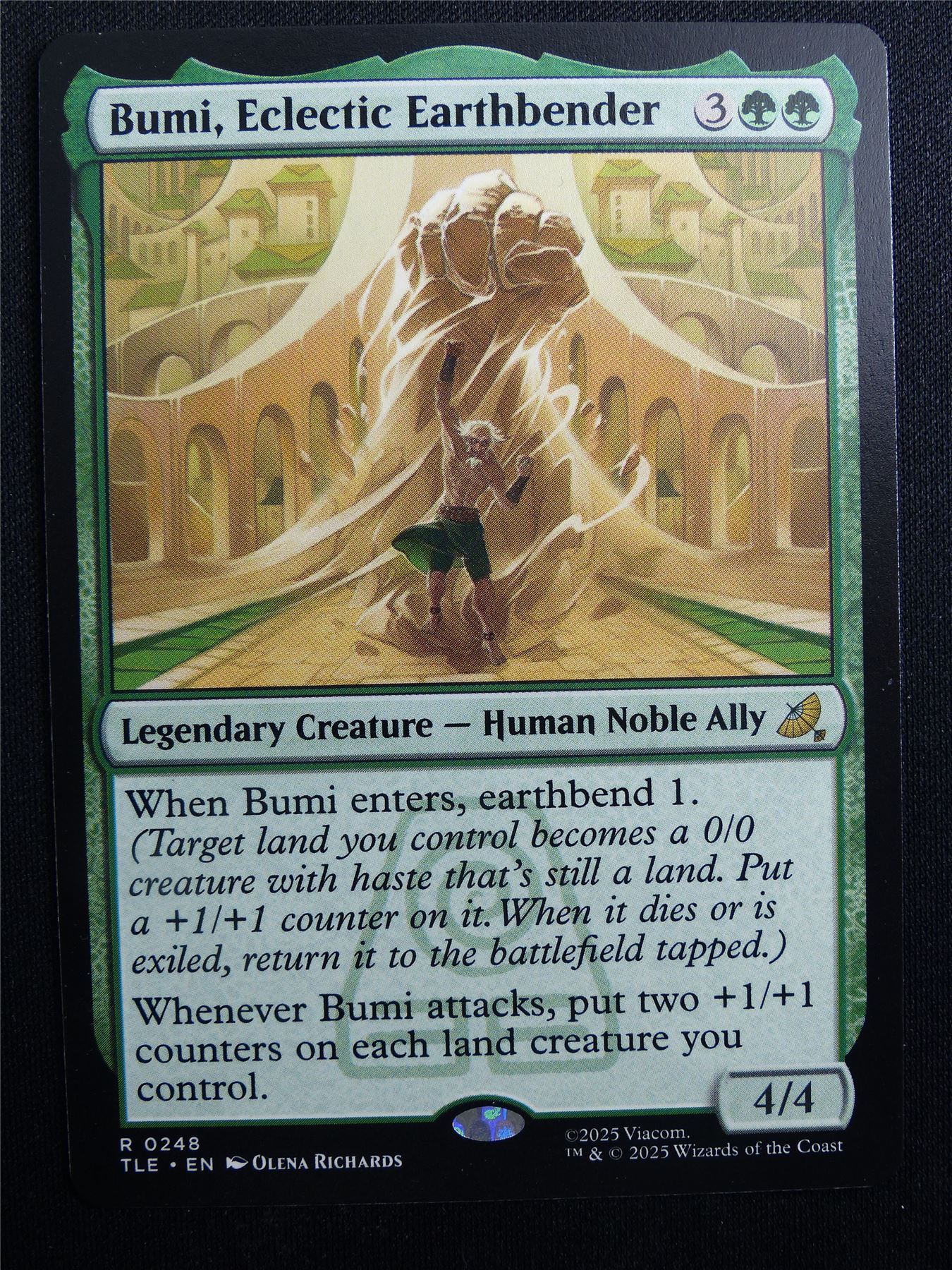 Bumi Eclectic Earthbinder - TLE - Mtg Card #3EN