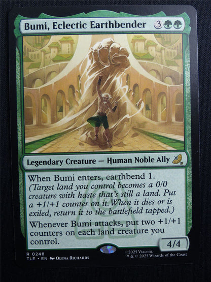 Bumi Eclectic Earthbinder - TLE - Mtg Card #3EN